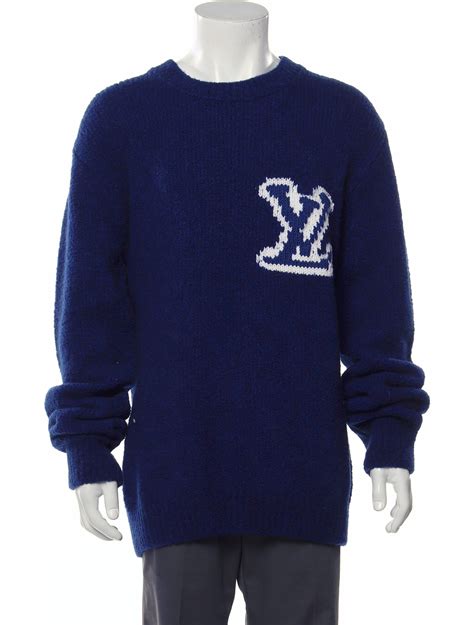 lv sweater blue|Lv sweater price.